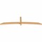 Ekena Millwork Bellingham Timber Gable Bracket, Western Red Cedar, 108"W x 27"H x 3 1/2"D x 3 1/2"F, 6/12 Pitch GBW108X27X0404BEL00SWR - alternate 5